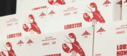 Photo of lobster crates