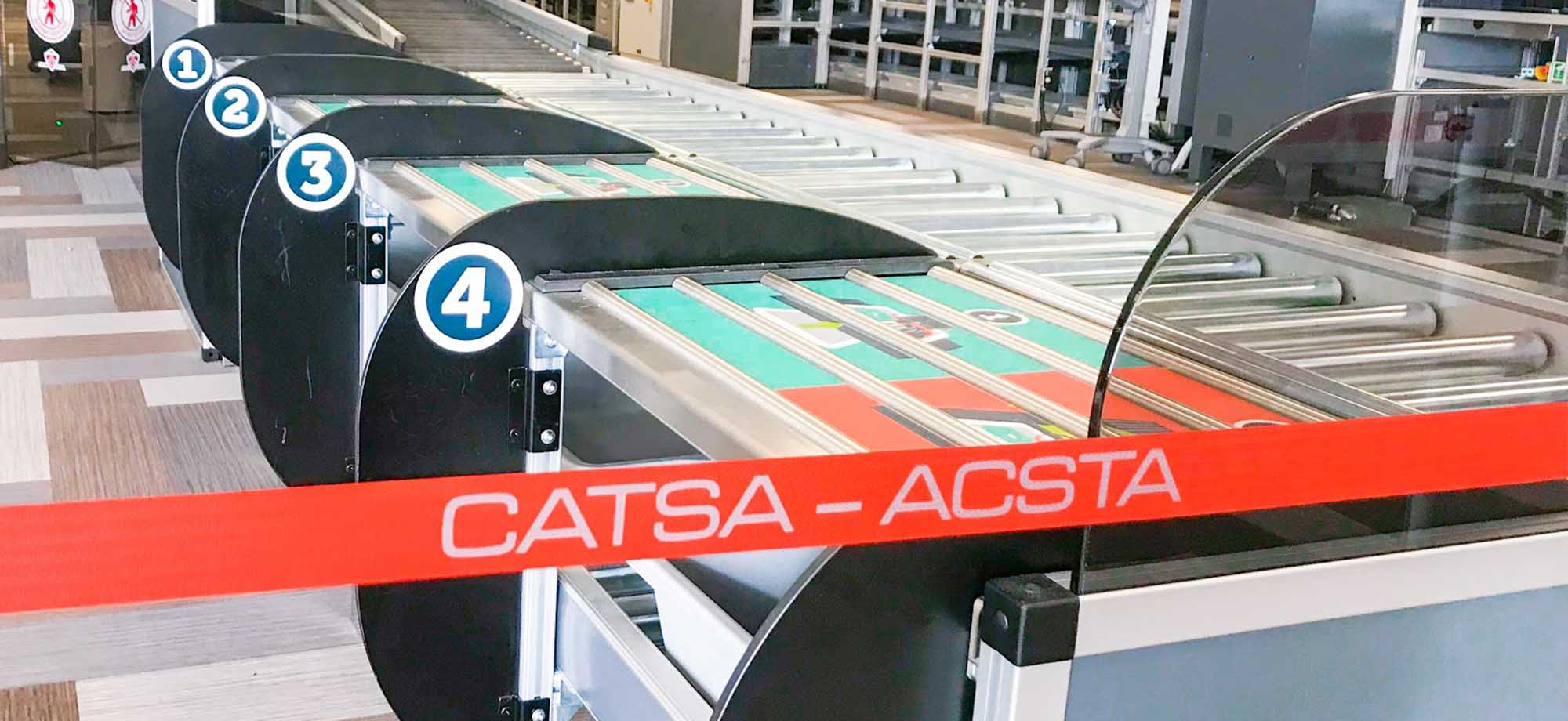 New CATSA Pre-Board Security Screening Area