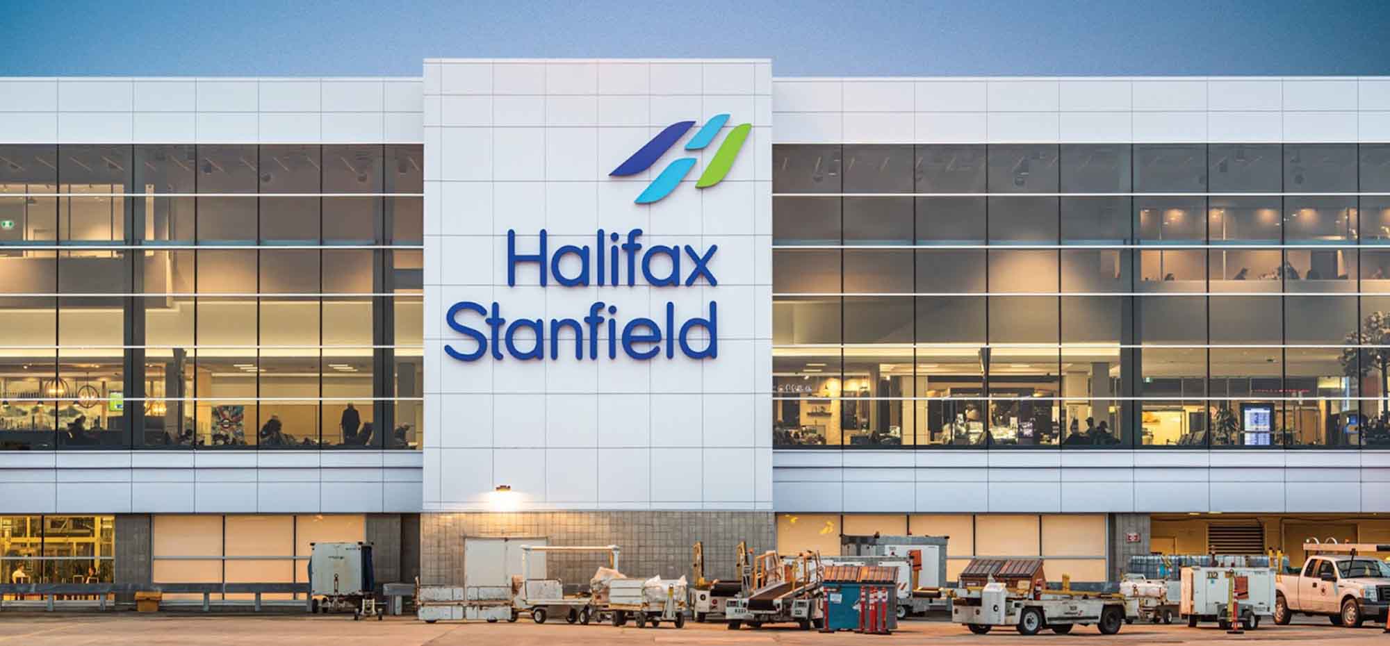 Outside photo of the Halifax Stanfield Airport