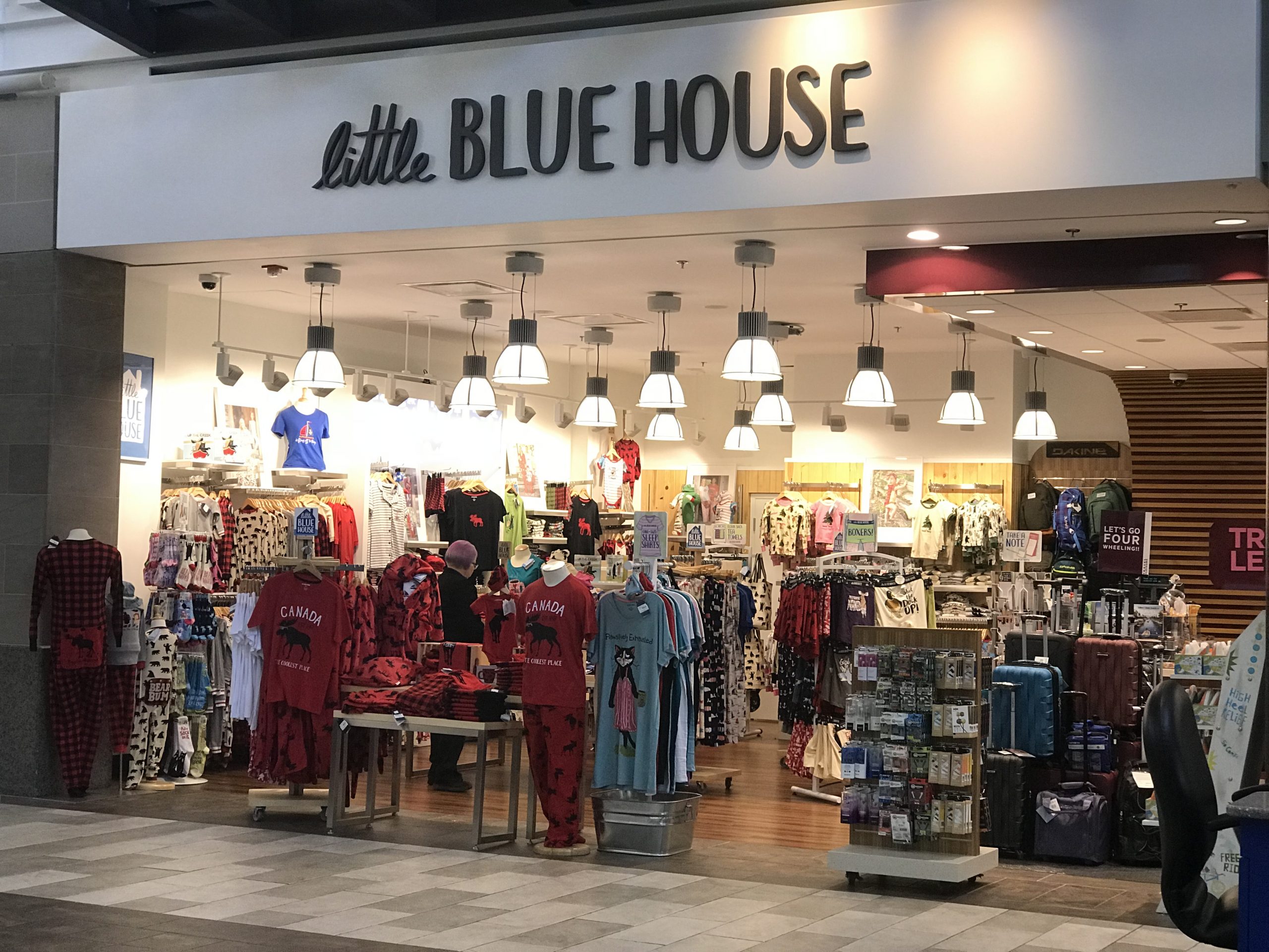 Clothes shopping at Little Blue House