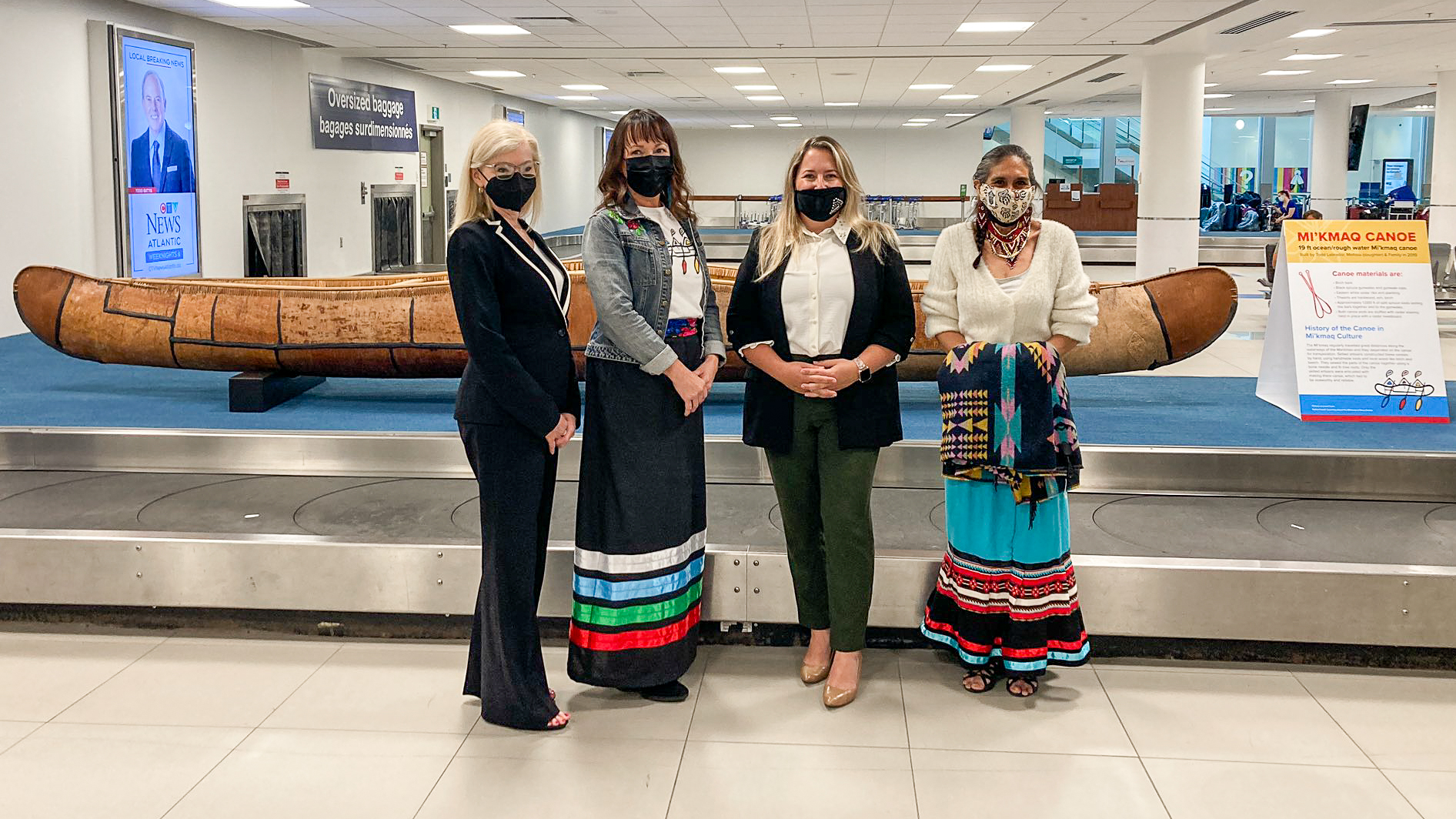 Halifax Stanfield Celebrates National Indigenous Peoples Day with Canoe